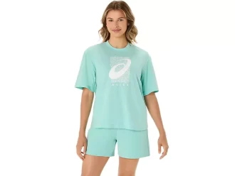 TRENINGSKJERNEN ASICS SPIRAL GRAPHIC RELAXED T-SKJORTE