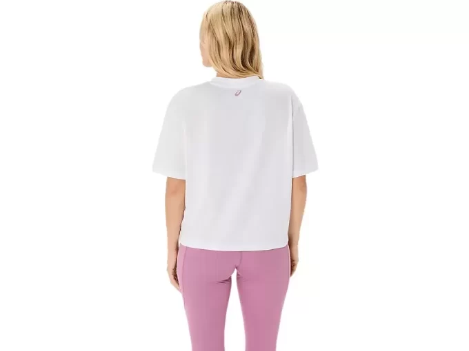 TRENINGSKJERNEN ASICS SPIRAL GRAPHIC RELAXED T-SKJORTE