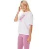 TRENINGSKJERNEN ASICS SPIRAL GRAPHIC RELAXED T-SKJORTE
