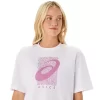 TRENINGSKJERNEN ASICS SPIRAL GRAPHIC RELAXED T-SKJORTE