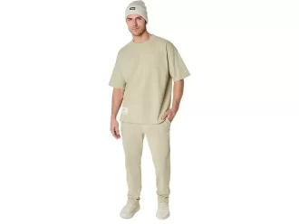 TYGG T-SHIRT MED AVSLAPPET LOMME