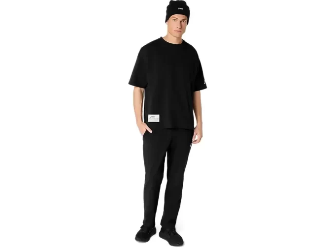 TYGG T-SHIRT MED AVSLAPPET LOMME