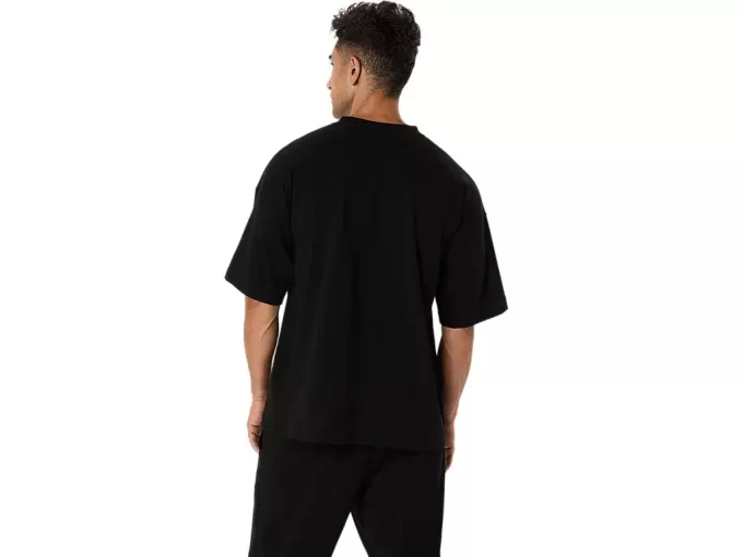 TYGG T-SHIRT MED AVSLAPPET LOMME