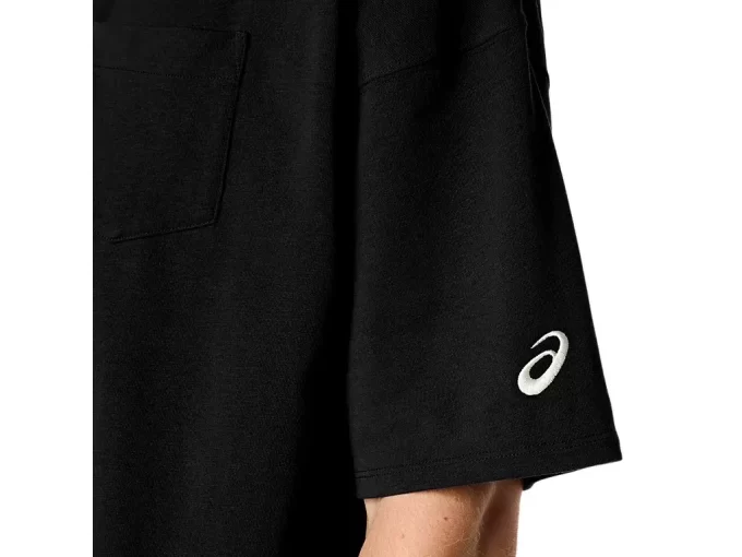 TYGG T-SHIRT MED AVSLAPPET LOMME