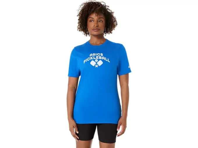 UNISEX ASICS PICKLEBALL KORT ERME T-SKJORTE