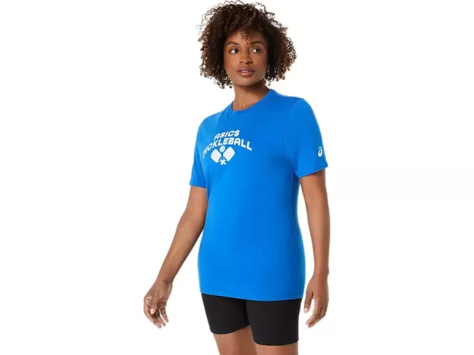 UNISEX ASICS PICKLEBALL KORT ERME T-SKJORTE