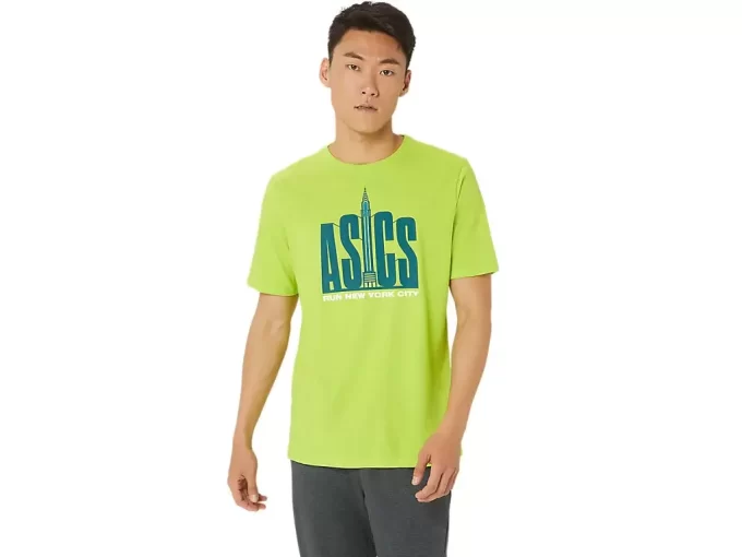 UNISEX ASICS RUN NYC RUN CLUB CREW-T-SHIRT
