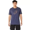 UNISEX ASICS SPIRAL a FILL T-SHIRT