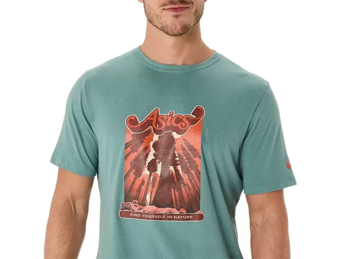 UNISEX ASICS WANDER KORT ERME T-SKJORTE