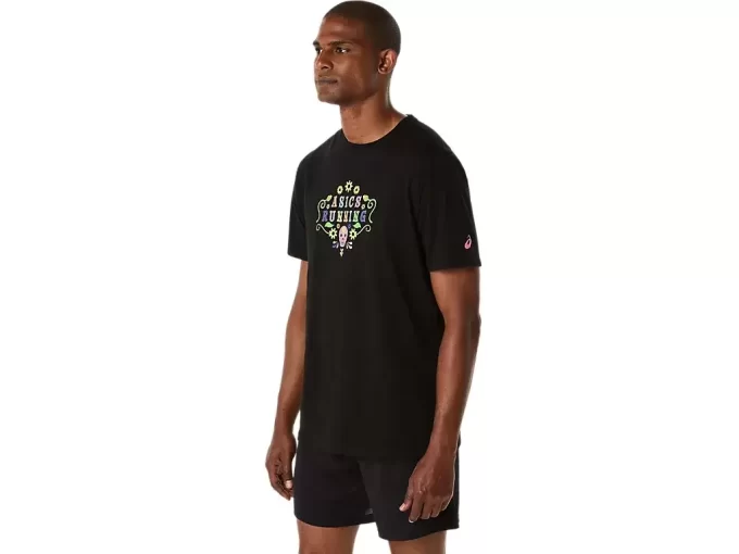 UNISEX DAY OF THE DEAD KORT ERME T-SKJORTE