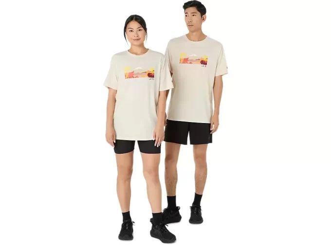 UNISEX KORT ERME HØSTSPORT-T-SHIRT