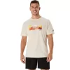 UNISEX KORT ERME HØSTSPORT-T-SHIRT