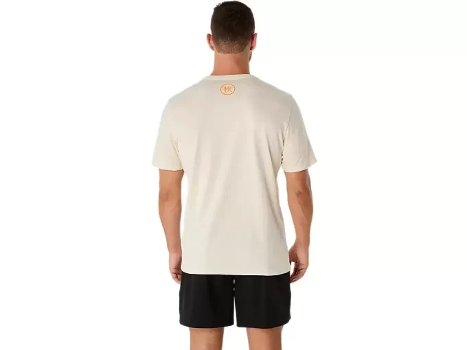 UNISEX KORT ERME T-SKJORTE MED GRADIENT SPIRAL LOGO UNISEX KORT ERME T-SKJORTE MED GRADIENT SPIRAL LOGO