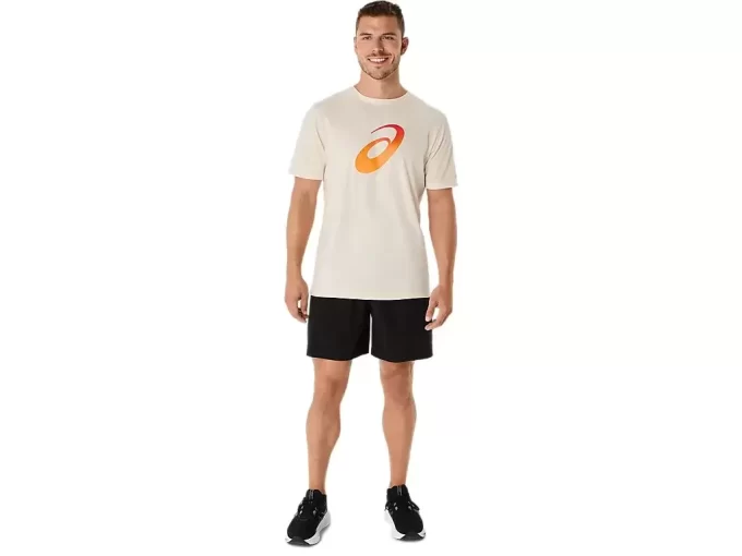 UNISEX KORT ERME T-SKJORTE MED GRADIENT SPIRAL LOGO UNISEX KORT ERME T-SKJORTE MED GRADIENT SPIRAL LOGO