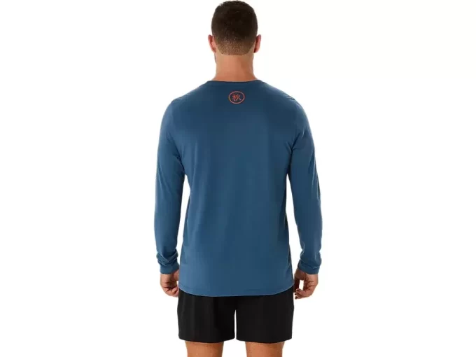 UNISEX LANGERMET HØSTSPORTST-T-SKJORTE