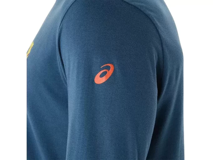 UNISEX LANGERMET HØSTSPORTST-T-SKJORTE