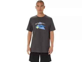 UNISEX RETRO SPORT KORT ERME T-SKJORTE