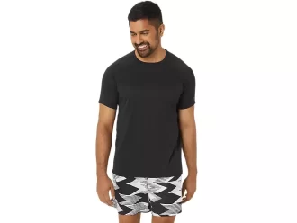 VENTILERT STRIKKET TOPP MED KORTERM