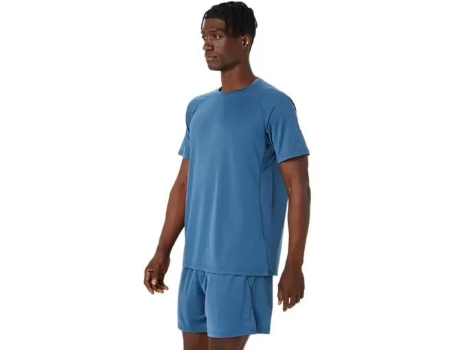 VENTILERT STRIKKET TOPP MED KORTERM