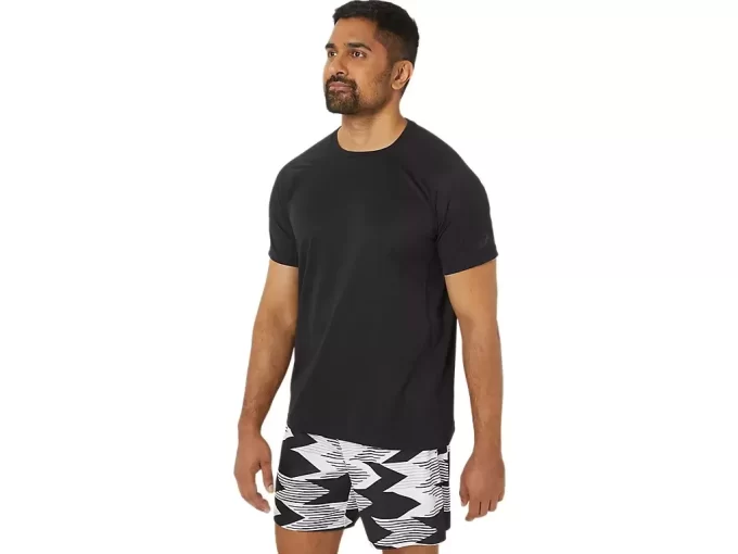 VENTILERT STRIKKET TOPP MED KORTERM